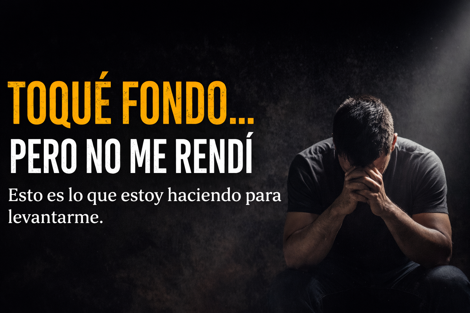 Proceso de reconstrucción personal después de una crisis financiera